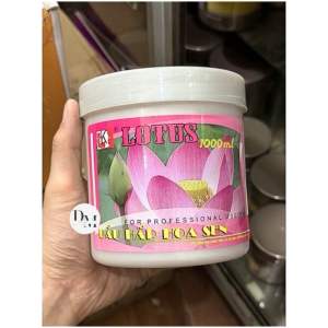 Kem Ủ Tóc Hoa Sen LoTus Phục Hồi Tóc Hư Tổn 500ML & 1000ML