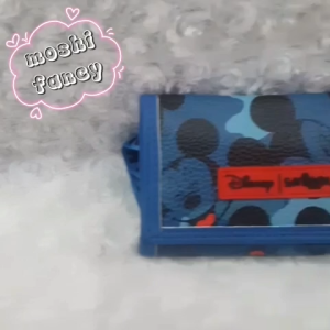 Dompet Lipat Anak Motif Mickey Minnie Disney / Dompet Anak Tali Panjang Selempang Motif Mickey Minnie Mouse Anak Perempuan and laki-Laki Girl and Boy