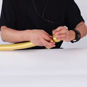 Pembayaran di Tempat: Balon Twist Chrome & Balon Cacing Warna Metalik