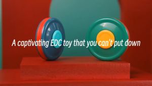 [JPEARLY] Qiyi Haptic Coin ( Button / Spinner ) Stress Anxiety Relief ADHD Toy