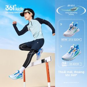 361° | Giày Chạy Bộ Trẻ Em Mùa Xuân Lưới Thoáng Khí