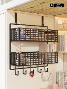 No-drill Wardrobe Side Hanger Shelf