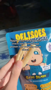 Delisoes Snack Bayi Cemilan Sehat untuk Bayi MPASI Snack BB Booster 25g