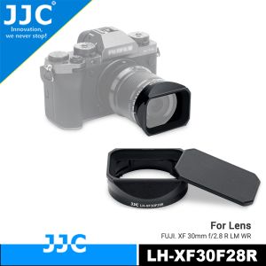 JJC Metal Lens Hood Shade for Fuji Fujifilm XF 30mm f/2.8 R LM WR Macro LensDoesn’t Affect Use Ф43mm Filter