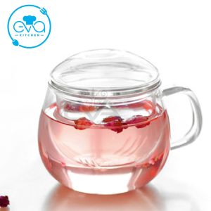 Cốc Lọc Trà / Ly Kèm Lõi Lọc Trà Thuỷ Tinh Chịu Nhiệt Globe Cup 300ML