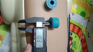 ชุดยางสกรูกันโคลง ลูกยางโช๊ค รหัส GR1 มีระดับ TIGER และ TFR บน BIG-M แล้วยางสีฟ้า 4-100ชิ้น