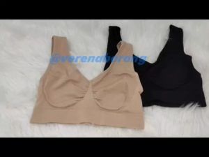 Girls Camisole Tank Teenagers Training Bra (Non Padded) Breathable Skin-friendly Vest Inner Wear Baju Dalam Perempuan Ready Stock 100083