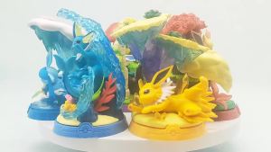 Funism | Pokemon Enjoy It Serie Eevee Eeveelution Sylveon Glaceon Leafeon Vaporeon Umbreon Action Figure Toy Doll Surprise Blind Box Gift