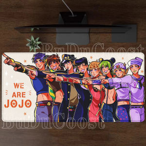 Bandai | Anime Jojo Bizarre Adventure Mouse Pad PC Gaming Computer Keyboard Mousepad Xxl Offices HD printing gaming Nonslip base Desk Mat