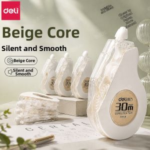 deli | Quiet Invisible Durable School Correction Tape Large Capacity