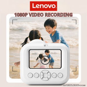Lenovo | Lenovo DY35 Digital Children Camera Photography Instant Print Photo Kids Video Recorder Mini Thermal Printer Video Birthday Gift
