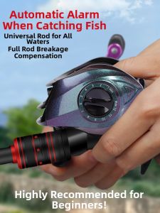JINGZHANLI | Automatic Alarm Biting Beginner Fishing Rod Set