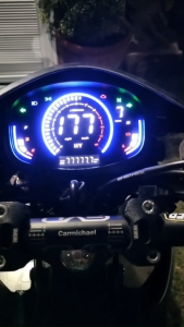 มาตรวัดความเร็ว MSX125 Honda XRM 110 XRM 125 RS 125 Fi เครื่องวัดความเร็วดิจิตอลอิเล็กทรอนิกส์เครื่องมือดิจิตอลสำหรับ Honda XRM 110 XRM 125 RS 125 Fi MSX125