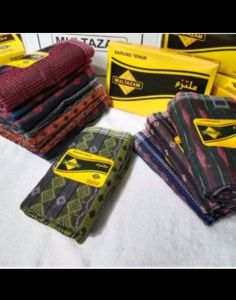 Sarung sholat pria dewasa sarung tenun multazam dobby