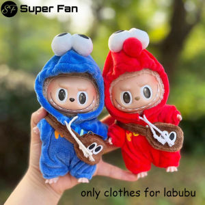 Labubu Clothing Accessories: 15/17cm Keychains & Cute Doll Dressing
