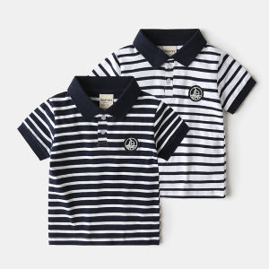 WAPYPY | Summer Stripe Polo Shirt T-Shirt