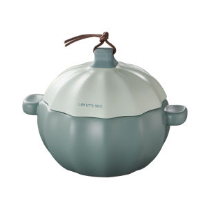Lanmi | Pumpkin-Shaped Stew Pot Heat Resistant Non-Cracking