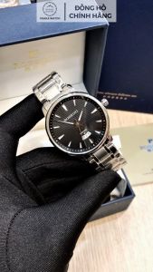 Đồng Hồ Nam Thuỵ Sỹ ROSSINI 5887W01A Chính Hãng Kính Sapphire Chống Trầy Dây Inox Lịch Ngày Cao Cấp Fullbox