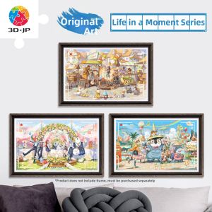 3D-JP | Relaxing and Decorative Adult Plastic Puzzle 1000 Pieces