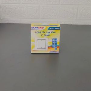 Công tắc cảm ứng vi sóng âm tường đế vuông (dùng để tắt - mở đèn cho hành lang cầu thang ban công lối thoát hiểm) RS06B