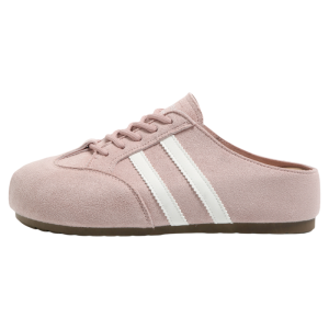 HuanQiu | Pink Easy Slip-On Half Slippers