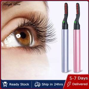 Hengfa Lina 1PCS Electric natural longlasting curling eyelash sunflower eyelash curler electric eyelash curler heating curler Make-up tools