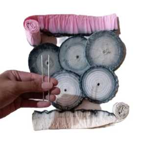 Paket Kain Poles Dan 2 Pcs Ruji Belah Penjepit Amplas