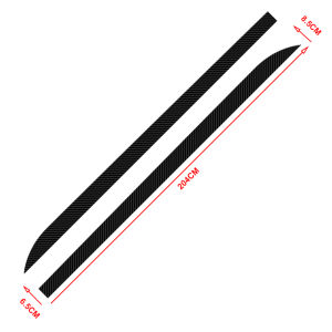 Car Side Skirt Decal-3D Carbon Fiber Anti-Scratch Tape,For All Car Models – Universal Fitment Auto Accessory Auto Accessories