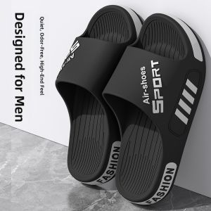 MONLEYTA | Mens Summer Anti-Odor Slip-Resistant Slippers Indoor Outdoor Home Wear Big Size Cool Sandals Mens Foot Comfortable Slippers