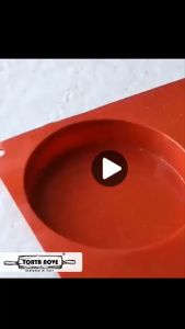 Cetakan kue lumpur anti lengket Silikon Bulat disc martabak mini entremet cake mousse coklat bolu