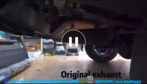 NISSAN NAVARA NP300 PRO4X 2012-2022 FORCE CARBON REAR EXHAUST TIP PIPING PIPE MUFFLER EKZOS