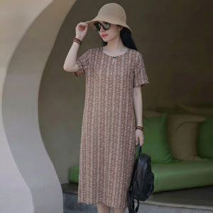Elegant Elderly Womens Chinese Style Dress