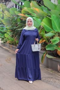 Gamis Rayon Twill Premium Polos by Quinjaya