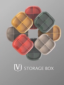 กล่องยา ตลับยา กล่องยาพกพา (แบบ 6 ช่อง) ตลับยาพกพา ตลับใส่ยา กล่องใส่ยา Medicine box