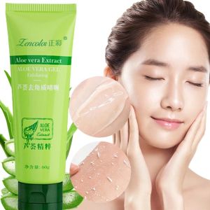 ว่านหางจระเข้60กรัมเจลสครับขัดผิวใบหน้าทั้งชายและหญิงนักเรียนทำความสะอาดลึกทั้งร่างกายไก่ลอก 60 กรัม