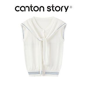 Cantonstory | Chân Váy A-Line Đen Xanh Phối Cao Chống Lọt Sáng