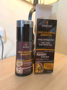 Uban menghilang setelah keramas pake Shanas Hair COloring Shampoo