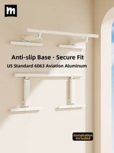 MINGZHI | Wall-mounted Invisible Folding Clothes Rack