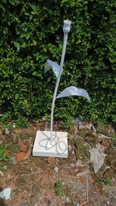 STANDING LAMPU DEKORASI PELAMINAN TINGGI 80cm /BUNGA ARTIFICIAL/LAMPU HIAS/LAMPU TIDUR/GIAN FLOWERS Pernikahan