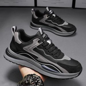 JIFANPAUL | New Autumn Winter Casual Work Leather Waterproof Non-slip Safety Shoes