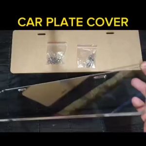 Car Plate Cover 2pcs 3mm: Protect Your Vehicle with Style