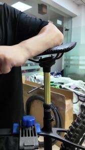 Zoom | Cọc Yên Xe Đạp Hợp Kim Nhôm ZOOM Có Giảm Xóc Và Điều Khiển Từ Xa Đường Kính 30.9/31.6mm Chiều Dài 250-400mm Dành Cho Xe Đạp Leo Núi