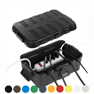 Extra Large Outdoor Electrical BoxWaterproof Extension Cord Cover Weatherproof Protect Outlet Plug Socket Timer
