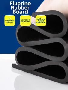 WDLYBLK | Oil Resistant High Temperature Resistant Corrosion Resistant Acid Alkali Resistant FKM Fluororubber Sheet