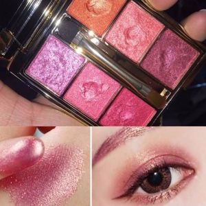 Matte Shiny Eye Shadow Palette for Pregnant Women Peach Color Pumpkin Color Mermaid Goddess Earth Tone Wet Eye Shadow Paste