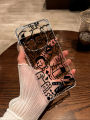 LingRong Phone Case for IQOO13 NEO10 Transparent Full Cover Creative Graffiti Design Anti-Fall Protection for Men And Women. 