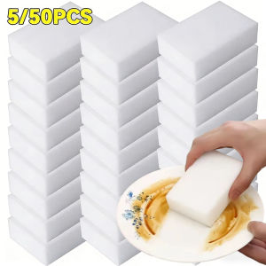 5-50pcs Nano Magic Melamine Sponge / Multi-Functional Melamine Foam Cleaner / Dishwashing Scouring Pad / Compressed Sponge Block