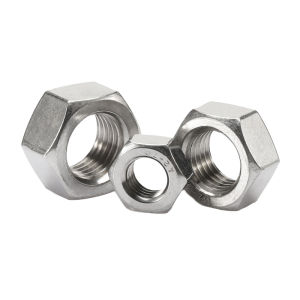 POWER&STRONG | Galvanized Hex Nuts Coarse and Fine Thread