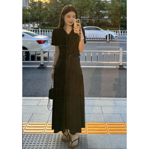 SENWA | Black Summer Long Dress For Women