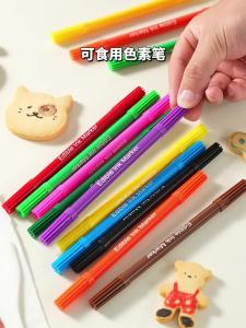 10 food coloring pens double-sided food grade food coloring pens writers cakes cookies gummies decorative gifts
